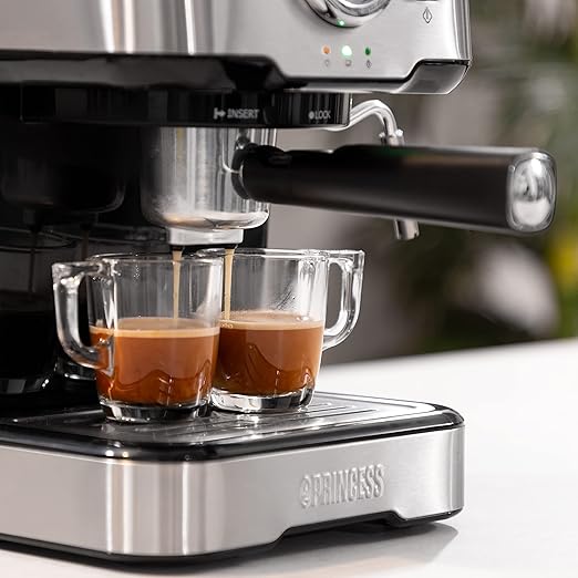 Princess 249415 Espresso coffee machine, Compatible with Nespresso capsules