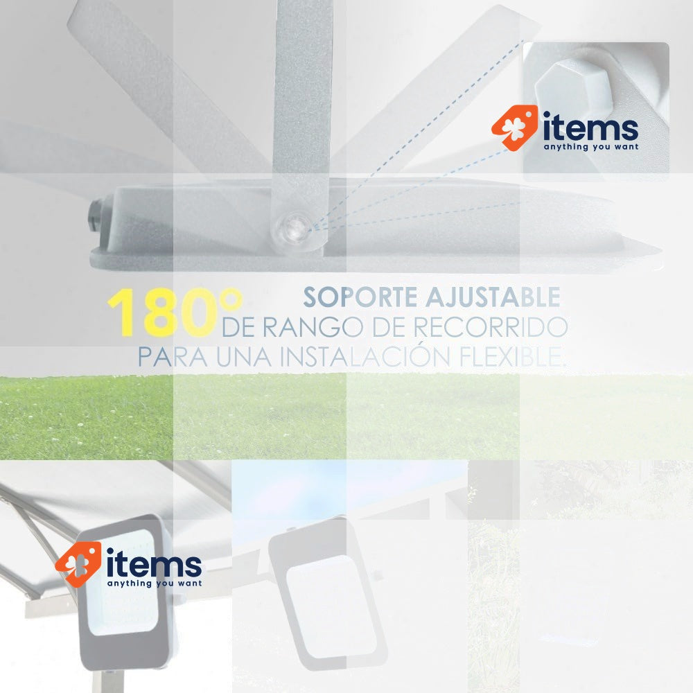 M Ledme - Foco Napoli 150W LED projector, 18,000 lumen, IP65 Regulable