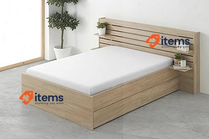 Degrees Home Fitted Sheet 150 X 190 Cm Adjustable - Brushed Microfibre White
