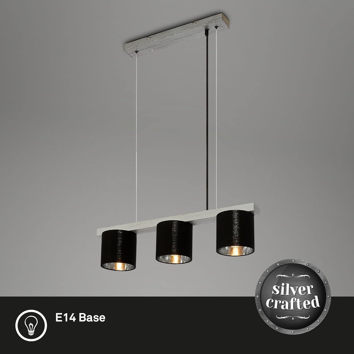 Briloner Leuchten Retro Pendant Light
