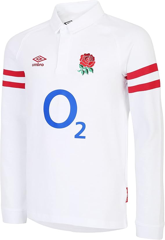 Umbro Unisex England Home Classic Jersey LS Jnr Home Jersey/Kit