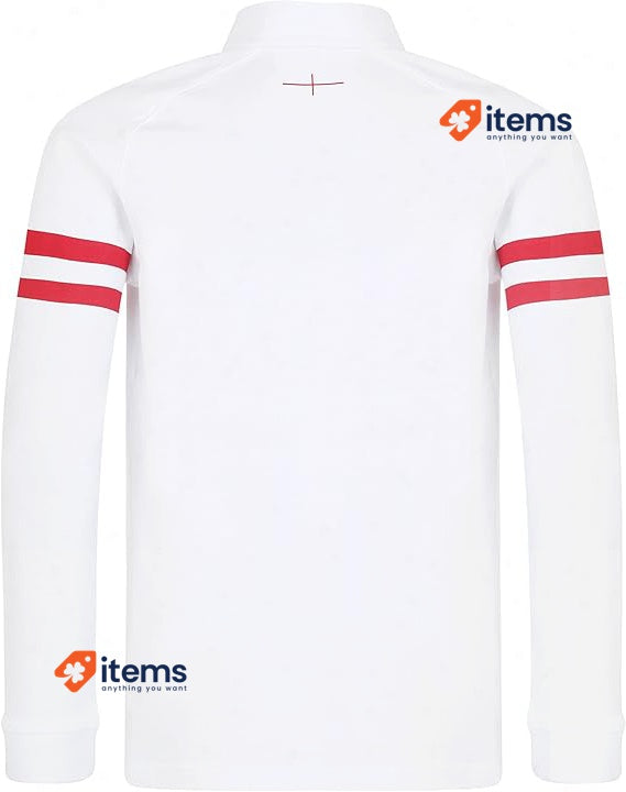 Umbro Unisex England Home Classic Jersey LS Jnr Jersey/Kit Official Licensed YM