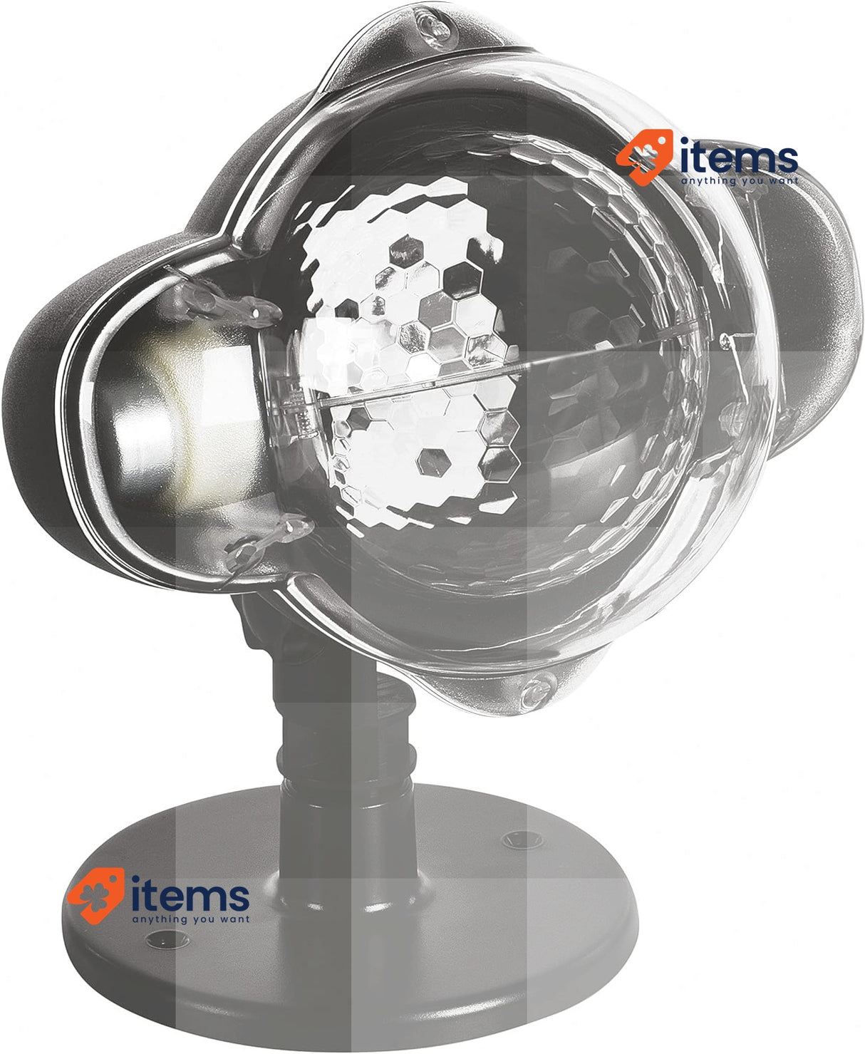 EMOS Star LED Projector, White And Yellow Stars, Wall Projection IP44 2W 4.2W