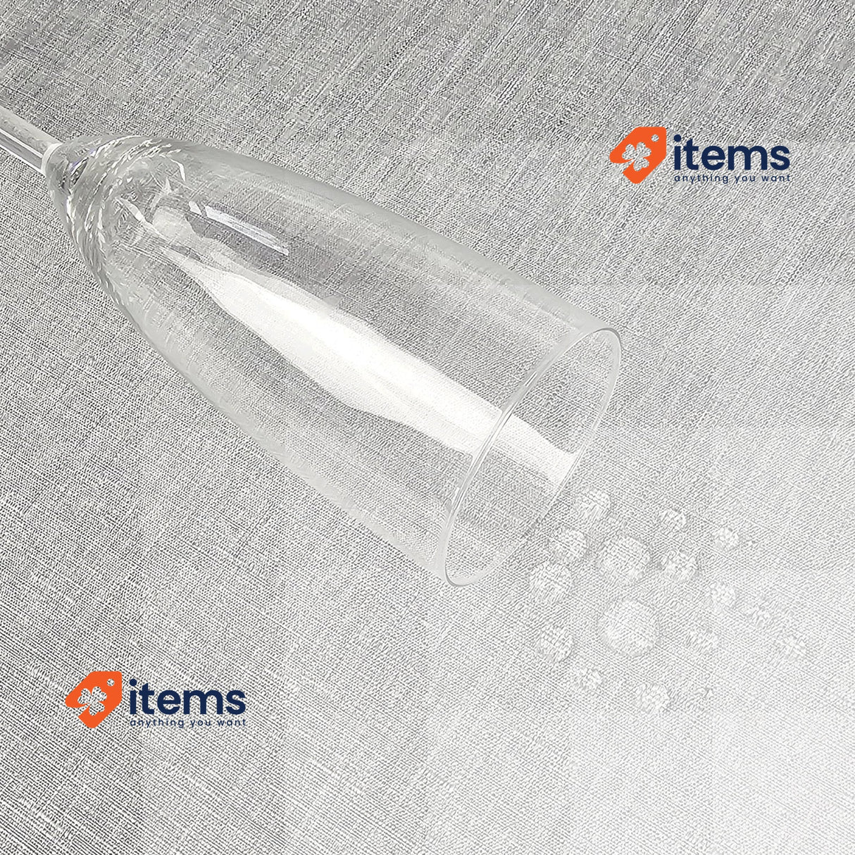 Wien Home Modern All-Season Stain Protection Table Cloth, Grey, 160 cm, Round