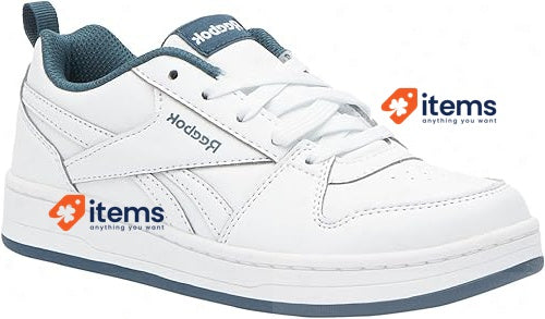 Reebok Royal Prime 2.0 Boys' Sneaker White/Hoops Blue F23 32.5 Eu Men F23/White