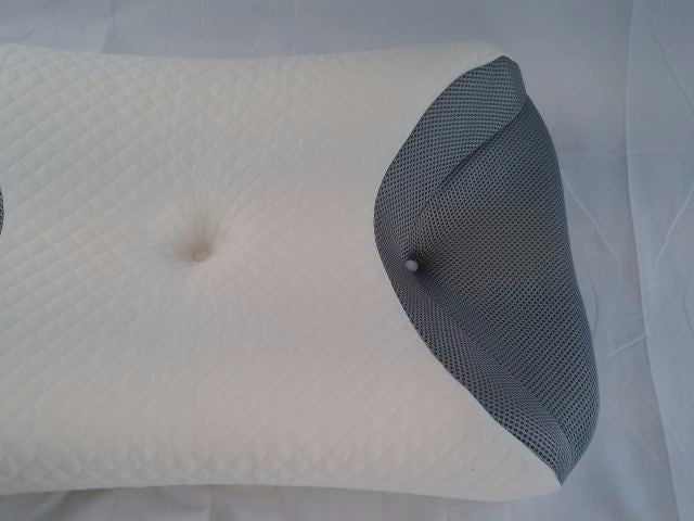 HOMCA CPAP Pillow, Ergonomic Orthopedic Memory Foam Pillow for All CPAP ZASTION