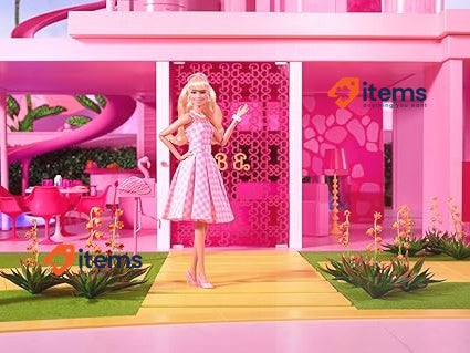 Barbie The Movie Doll, Margot Robbie as Collectible Doll Wearing Pink and White