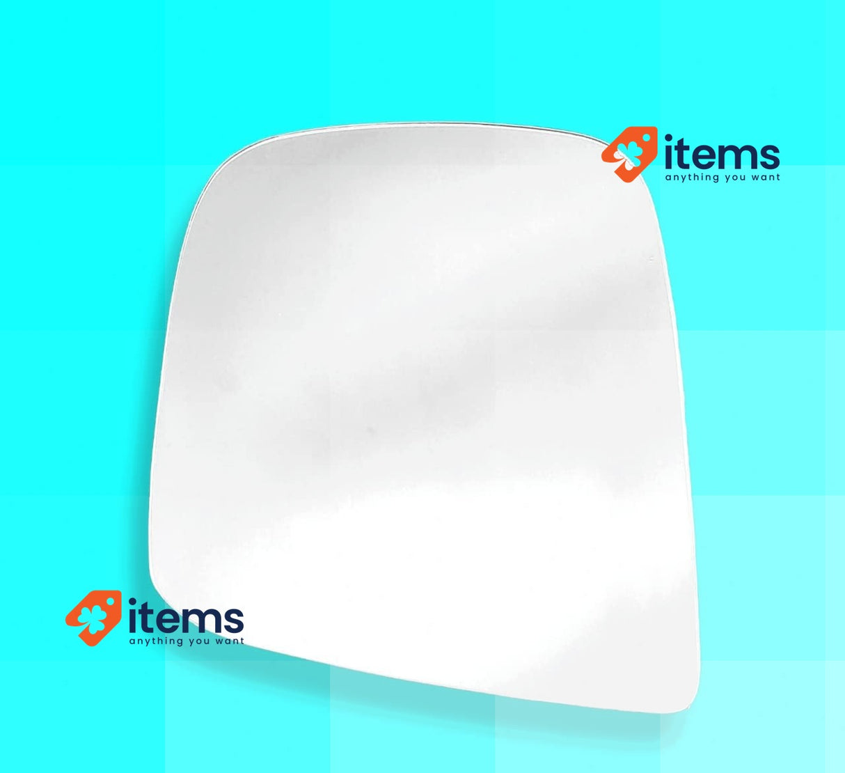 suitable for NISSAN NV200 NP200 2008-2019 DOOR WING MIRROR GLASS by WCM RIGHT