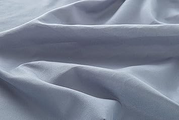 Todocama - Fitted sheet made from extra soft brushed microfibre Light Grey