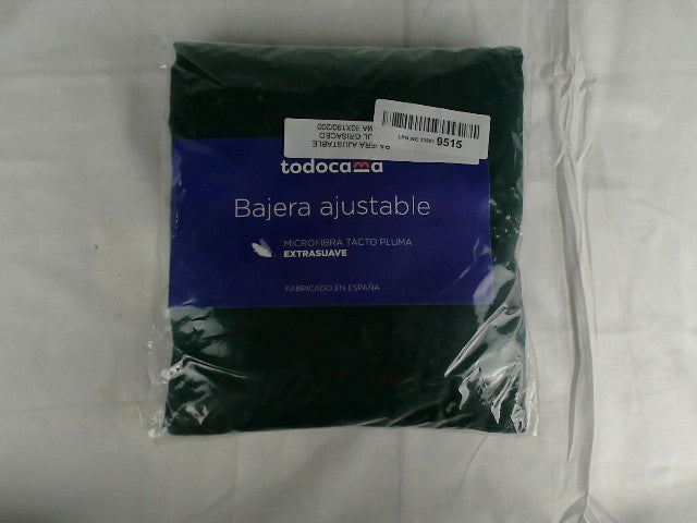 Todocama Fitted Sheet in Extra Soft Brushed Microfibre Dark Grey 90x190/200 blue