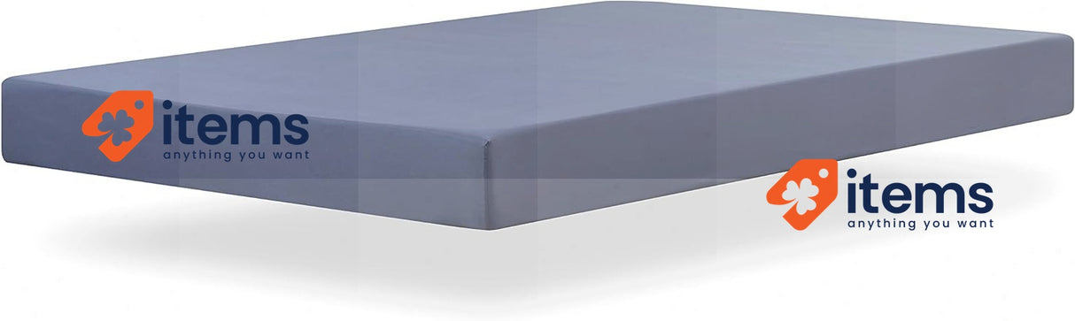 Todocama Fitted sheet microfibre, 160 x 190/200 cm, Greyish Blue Todocama