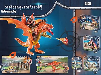 Playmobil Novelmore vs. Burnham Raiders Battle Arena 71210 4 years Knights Yard