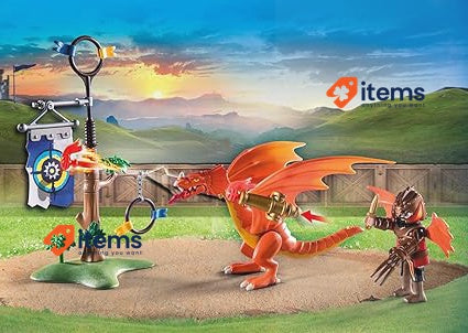 Playmobil Novelmore vs. Burnham Raiders Battle Arena 71210 4 years Knights Yard