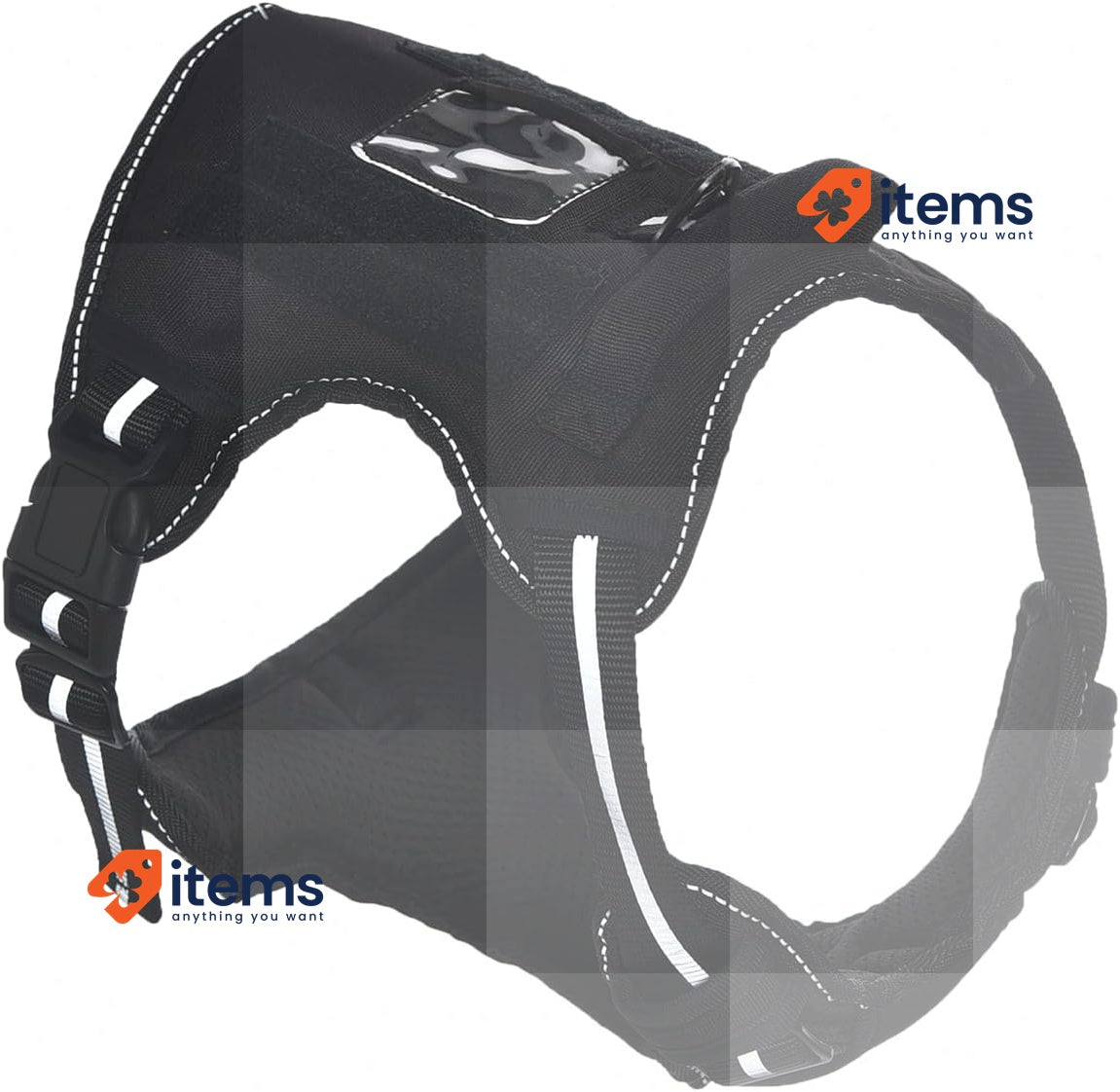 Amazon Basics Dog Harness for Medium No-Pull Adjustable Front Clip Dog Small