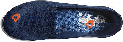 Skechers Women's Reggae Fest 2.0 Guiding Light 35 EU Navy Mesh UK Shoes Slip-On
