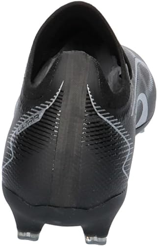 PUMA Unisex ULTRA MATCH FG/AG Soccer Shoe, BLACK-ASPHALT, 8 UK