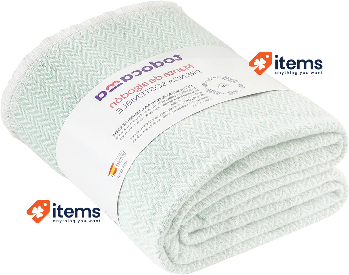 Todocama Extra Soft Cotton Blanket Four Season Multipurpose Sofa Bed 180x240cm