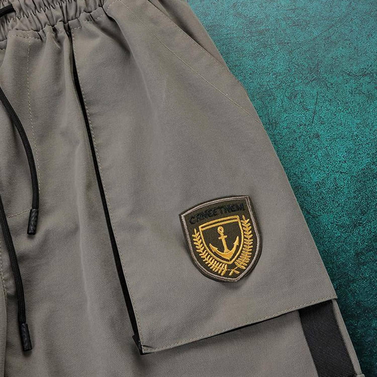 Sxdluzi Sublimation Iron Patches Fabric 5 Shapes Blank For Crafts - Pack of 30