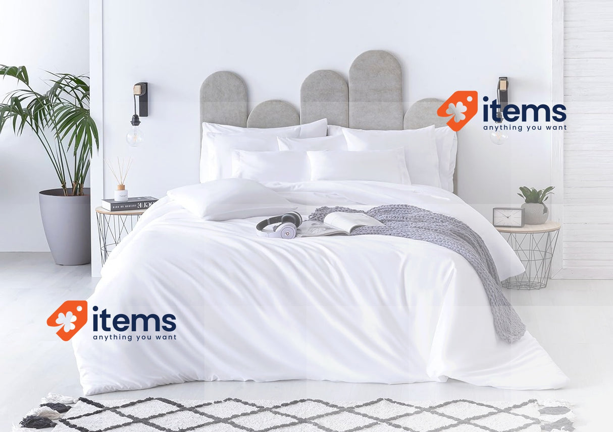 Todocama Extra Soft Microfibre Duvet Cover 220x 180 Cm 120 - White Touch 220 cm