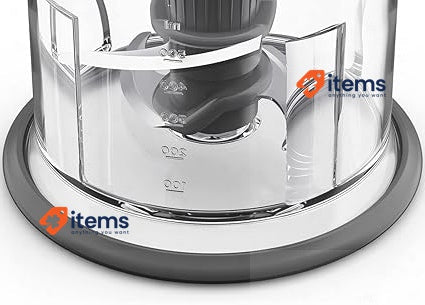 Kenwood EasyChop CHP61.000WH, Four Lame Trial, 0.5L Bowl, Pressure Drive White