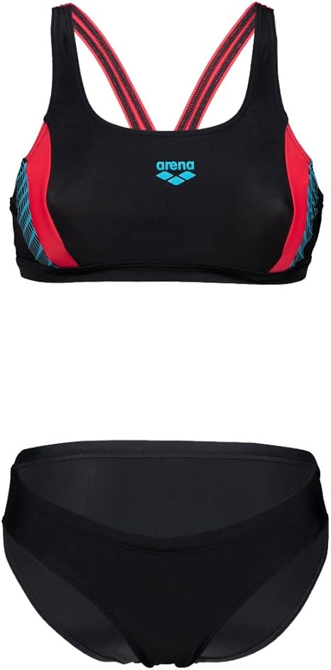 Arena Women's W Threefold Two Pieces R Two Piece Swimsuit Black-anguria
Size 8