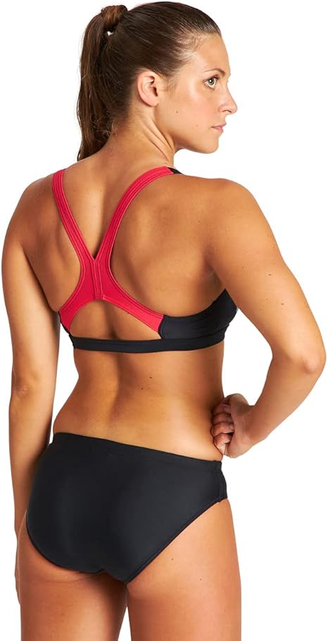 Arena Women's W Threefold Two Pieces R Two Piece Swimsuit Black-anguria
Size 8