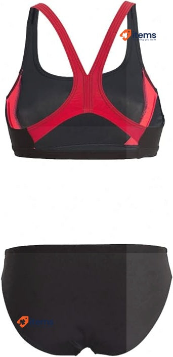 Arena Women's Threefold Two Pieces R Piece Swimsuit 40 Black - Anguria Tie-Down