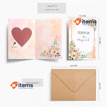 Cheerset Scratch Card Announcing Pregnancy with Envelope Grandma