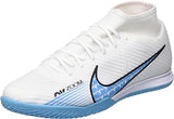 NIKE Men's Zoom Mercurial Superfly Sneaker White Blue Blast, Size 8 UK (42 EU)