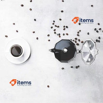 Cecotec Cumbia Mokclassic 300 Black Italian Coffee Maker, 150 ml, 3 Cups