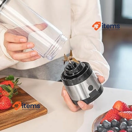 Cecotec Smoothies WanderlustMix USB Portable Single Cup Blender, 126 W,