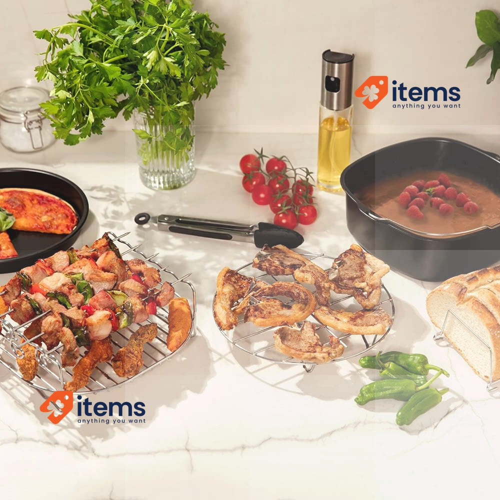 Cecotec Kit of Accessories for oil-free fryer from 5 to6.5L Pack of 5