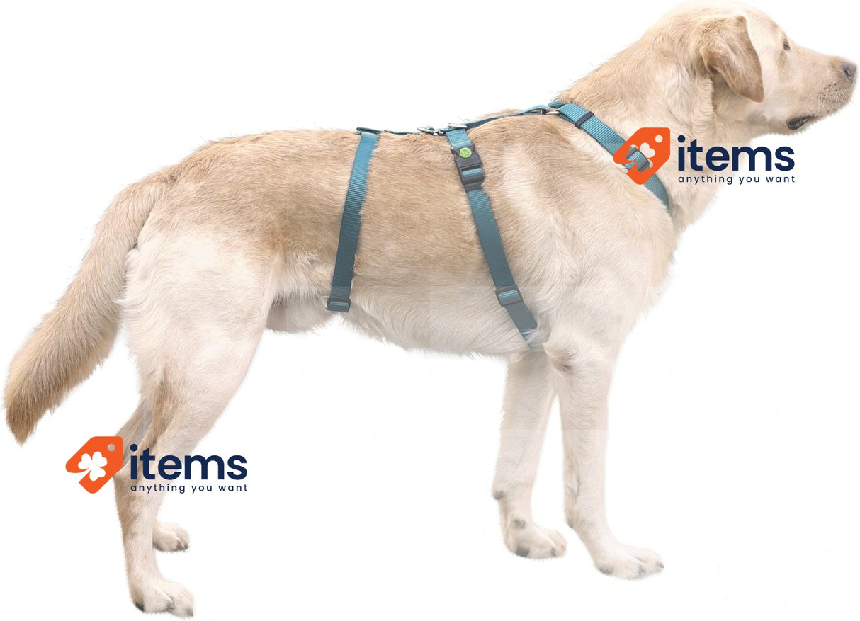 KERBL PET Miami Anti-panic harness (64-100 cm), Blue Restless And Anxious Dogs
