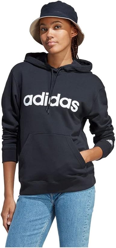 adidas womens Essentials Linear Hoodie SWEATSHIRTS for Women Hooded Sweatshirt