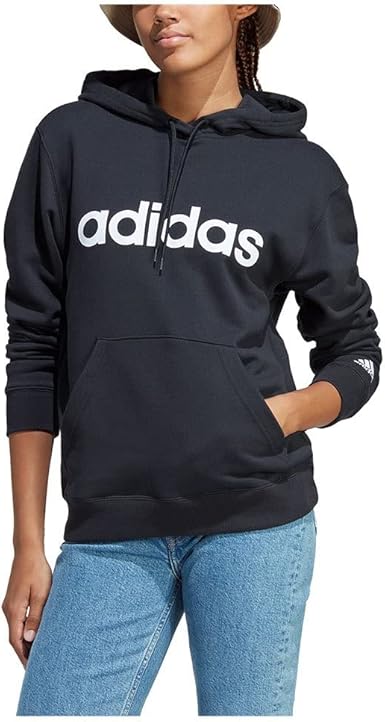 adidas womens Essentials Linear Hoodie SWEATSHIRTS for Women Hooded Sweatshirt