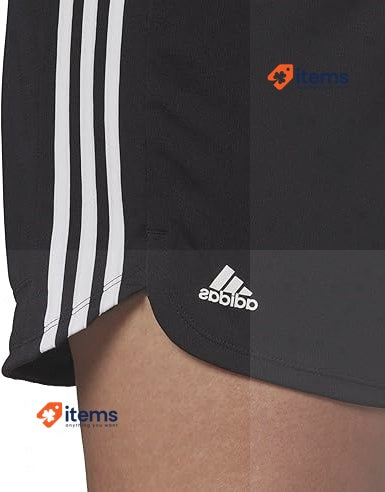 Adidas Women's Pacer 3sknit Ps Shorts Black White 3 - Stripes Knit Plus Size XXL