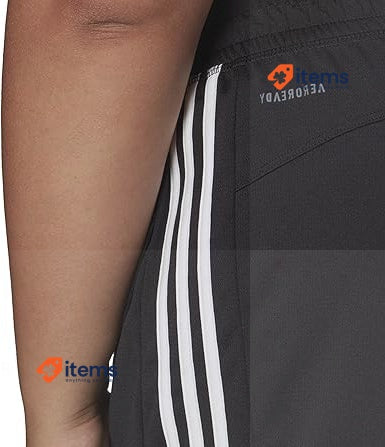 Adidas Women's Pacer 3sknit Ps Shorts Black White 3 - Stripes Knit Plus Size XXL