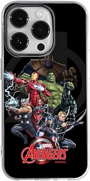 ERT GROUP Mobile Phone case for Apple iPhone 14 PRO Marvel Pattern Avengers