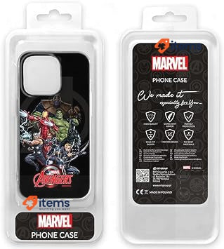ERT GROUP Mobile Phone Case For Apple Iphone 14 PRO Marvel Pattern Avengers 028