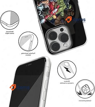 ERT GROUP Mobile Phone Case For Apple Iphone 14 PRO Marvel Pattern Avengers 028