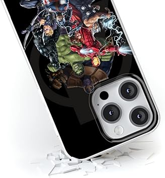 ERT GROUP Mobile Phone case for Apple iPhone 14 PRO Marvel Pattern Avengers