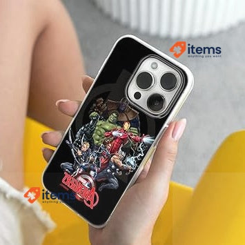 ERT GROUP Mobile Phone Case For Apple Iphone 14 PRO Marvel Pattern Avengers 028