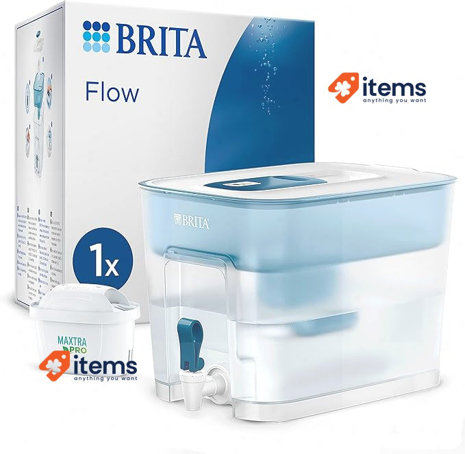 BRITA Flow XXL Water Filter Tank (8.2L) incl. 1x MAXTRA PRO All-in-1 Cartridge