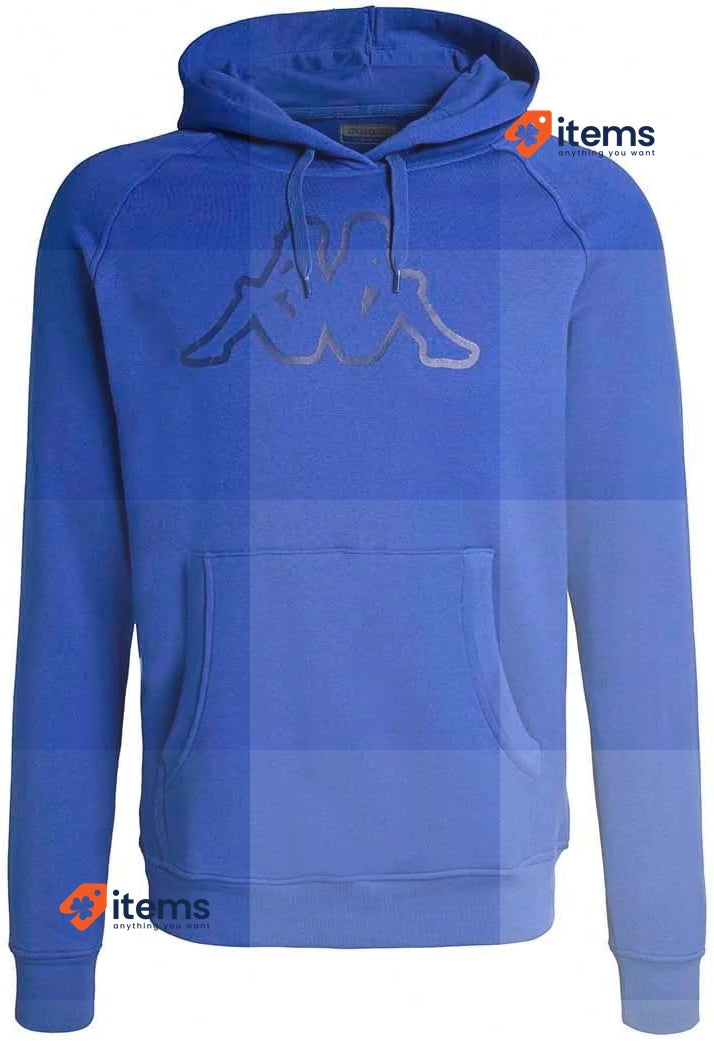 Kappa Boy's Zaiver Swt Sweatshirt Autumn - Winter 12 Years Blue Children Hoodies