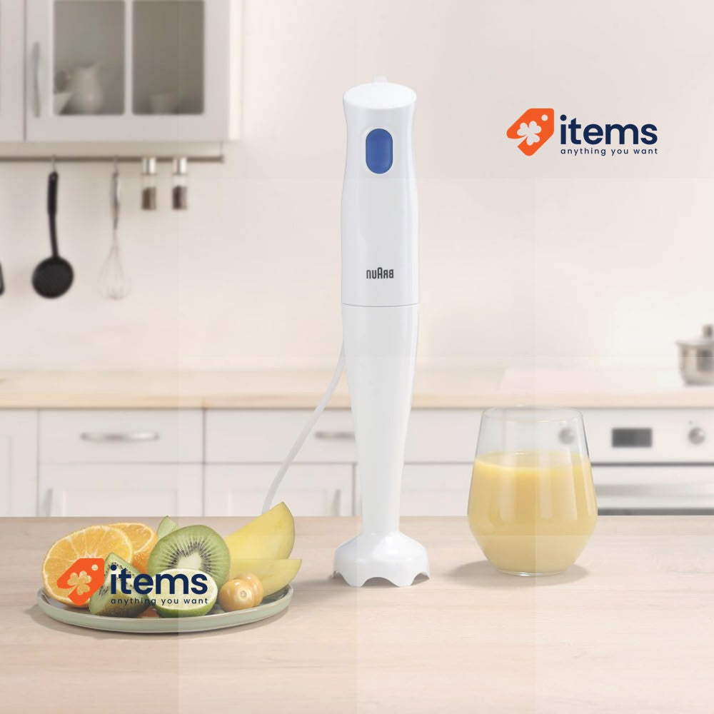 Braun MultiQuick 1 Hand Mixer MQ10.001P, Lightweight Mixr with EasyTwist