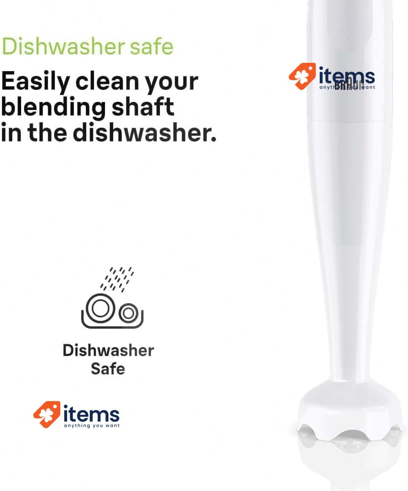 Braun MultiQuick 1 Hand Mixer MQ10.001P, Lightweight Mixr with EasyTwist