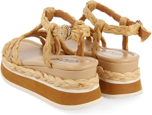 GIOSEPPO Women's Ankle-Strap Sandal Wood