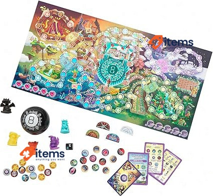 Mattel Games Magic 8 Ball Encounters Board Game, 7 Years (HPJ72) Bola Magical