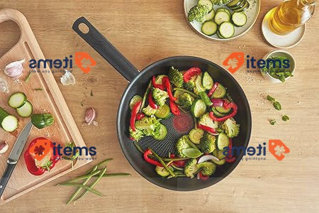 Lagostina Regenerates Green Aluminium Plate 100% Black Non-Stick Frying Recycled