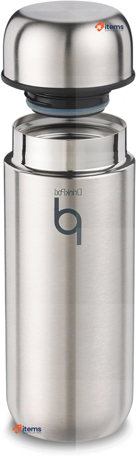 Emsa Stainless Steel Insulation Travel Mug 0.5 Litres 6h Hot12h Cold (Dark Red)